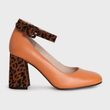 Туфлі жіночі помаранчеві LEGIT