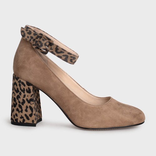 Туфлі жіночі коричневі LEGIT, 40