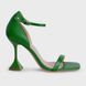 Босоніжки жіночі зелені LEGIT, 35