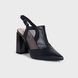 Слингбэки женские черные LEGIT, 36