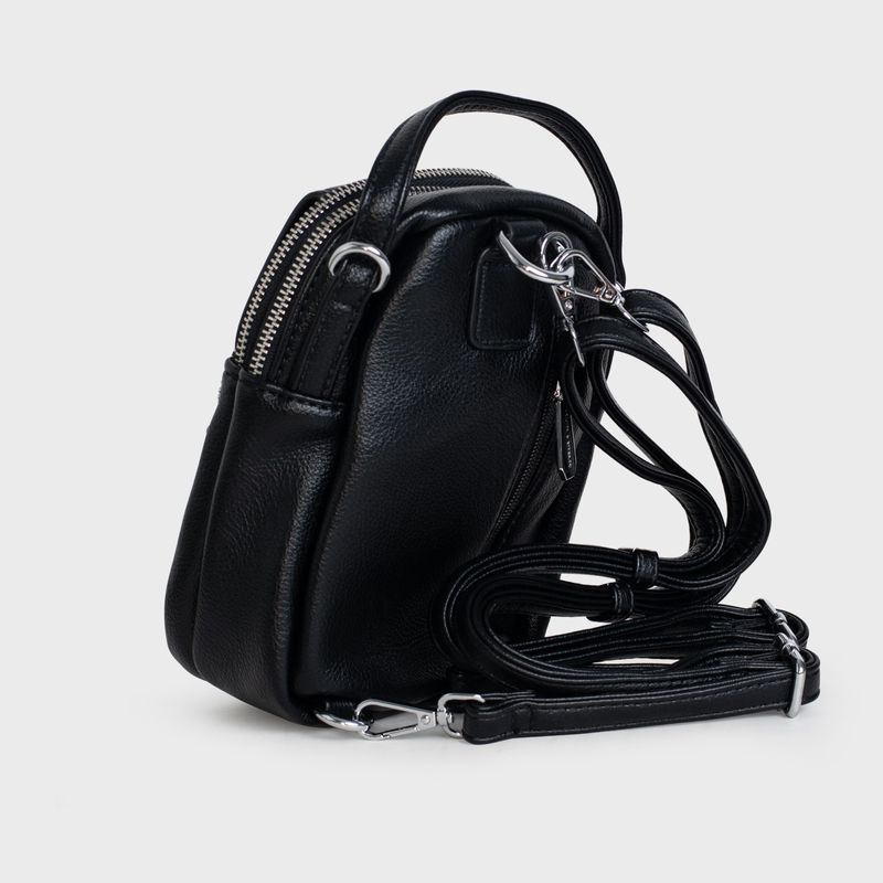 Рюкзак жіночий чорний P&E