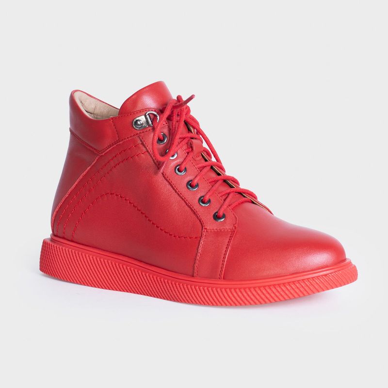 Ботинки женские красные LEGIT, 39