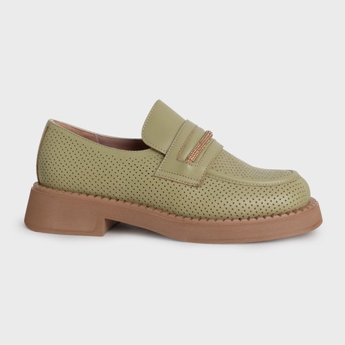 Туфли женские зеленые LEGIT, 37