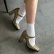 Туфлі жіночі хакі LEGIT, 35