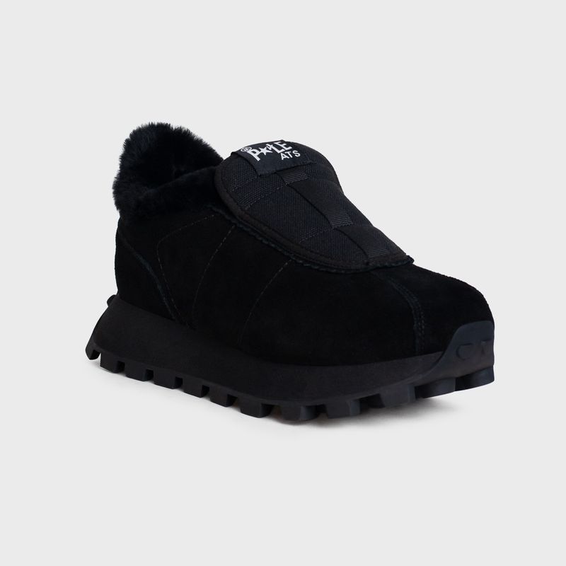 Кросівки жіночі зимові чорні LEGIT, 37