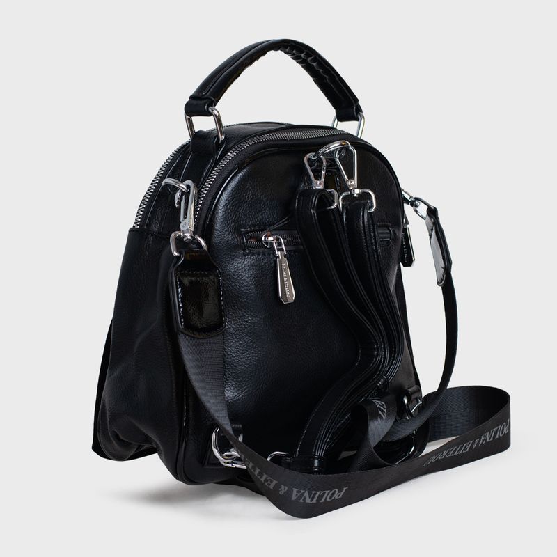 Рюкзак жіночий чорний P&E