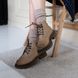 Ботинки женские темно-бежевые LEGIT, 40