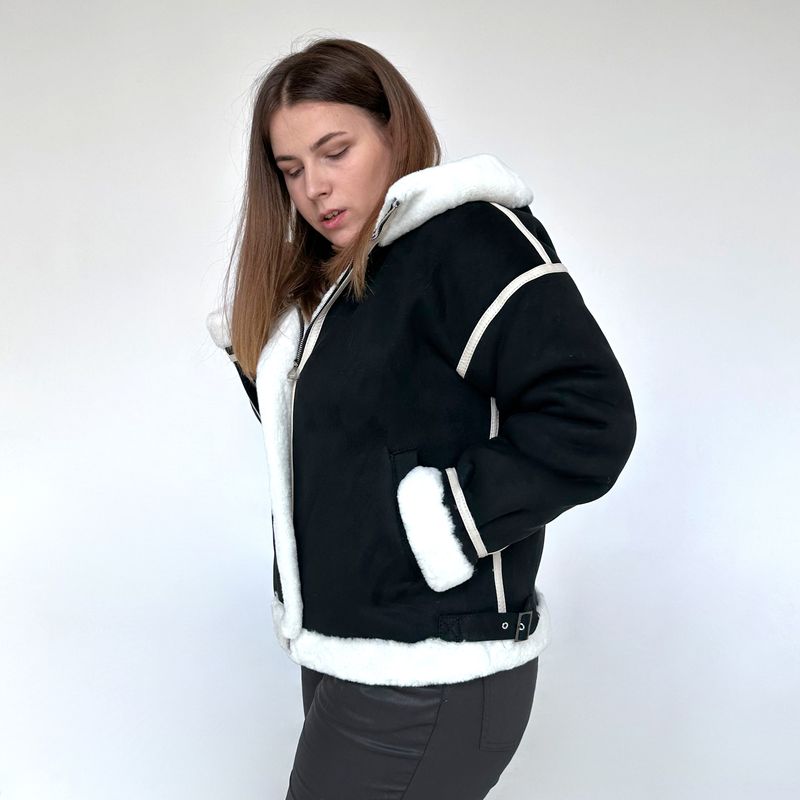 Куртка женская черная Balizza, 48