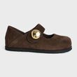 Туфлі жіночі шоколадні LEGIT, 40