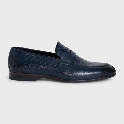 Туфлі чоловічі темно-сині LEGIT, 45