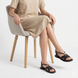 Босоножки женские темно-коричневые LEGIT, 36