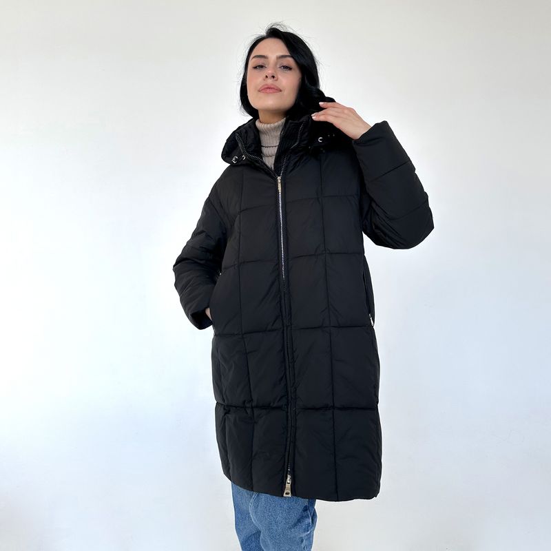 Пальто женское черное Batterflei, 50