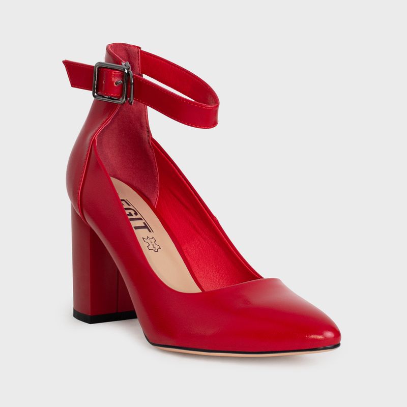 Туфлі жіночі червоні LEGIT, 38
