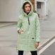 Пальто жіноче світло-зелене Hailuozi, 3XL