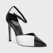 Туфлі жіночі чорно-бежеві LEGIT, 36