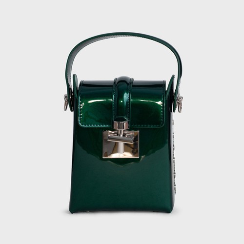 Міні-сумка жіноча зелена P&E