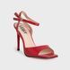 Босоножки женские красные LEGIT, 39