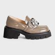 Туфлі жіночі оливкові LEGIT, 40
