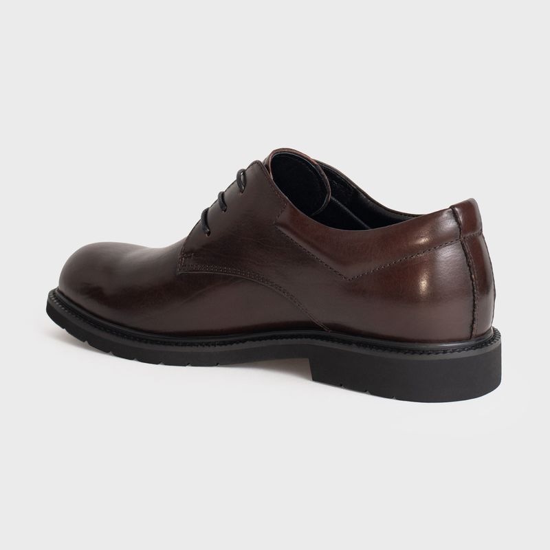 Туфлі чоловічі темно-коричневі LEGIT, 45